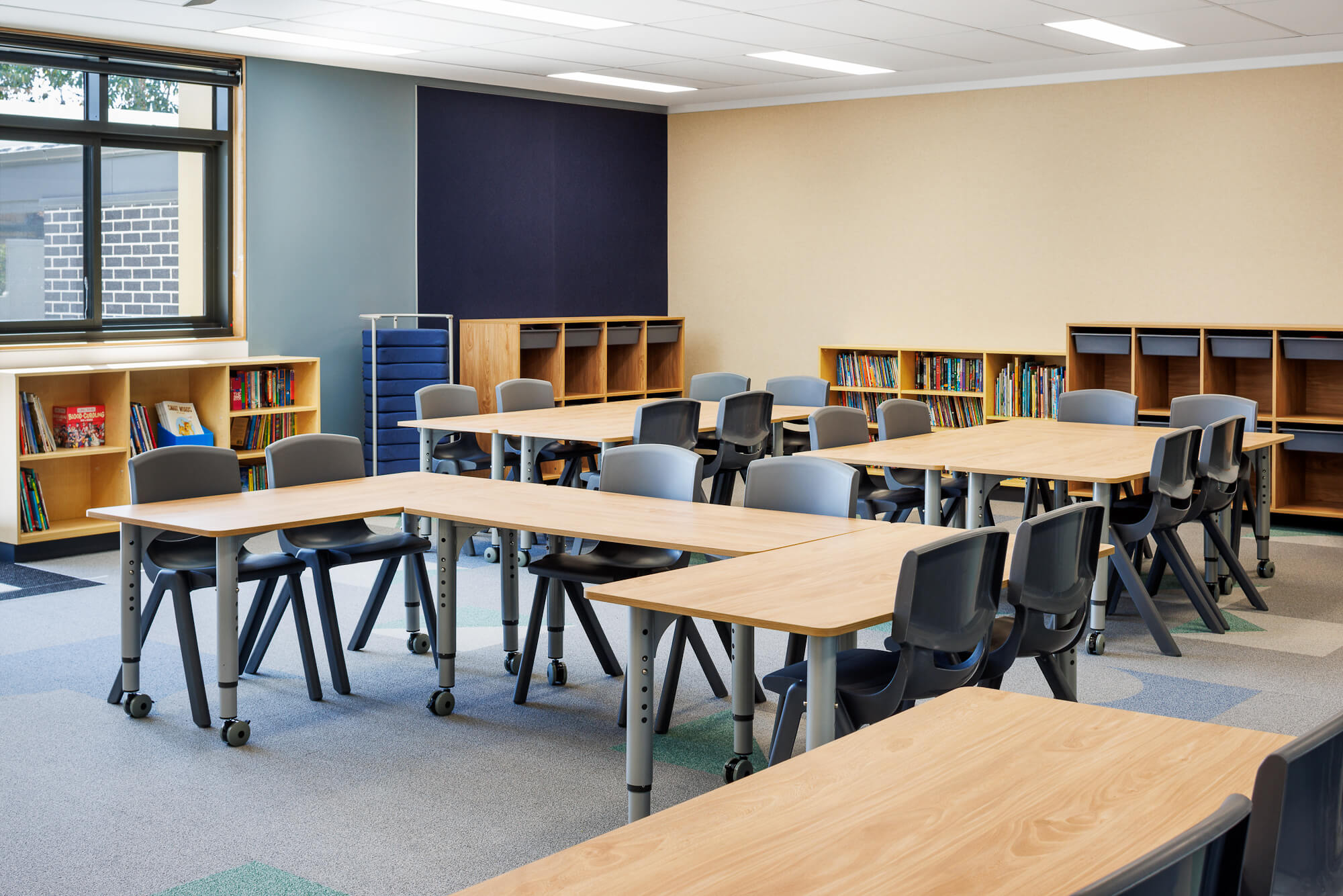 Wembley Primary School Flexible Learning Environment by VE Furniture